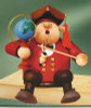 Teacher Geography Professor Shelf Sitter Smoker | 6.25 Inches Tall – alternate view of the German Christmas smoker