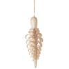 Wooden Shaved Pinecone German Ornament – Christmas ornament by Falko Beyer