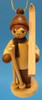 Holiday Sports Children German Ornament Skis – alternate view of the Christmas ornament