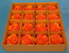 Sixteen Rose Shaped Tea Light Candles – alternate view of the Christmas pyramid