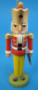 Nutcracker German King Ornament Red Jacket Sword – detail view of the German nutcracker