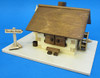 Wooden Cabin Trading Post German Smoker – detail view of the German Christmas smoker