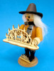 Craftsman German Incense Smoker SMD146X1458 – side view of the German Christmas smoker