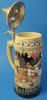 Happy Drinking Times German Beer Stein – detail view of the German handcrafted gift
