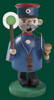 Miniature Blue Watchman German Smoker – alternate view of the German Christmas smoker
