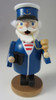 Miniature Blue Sailor German Smoker – alternate view of the German Christmas smoker