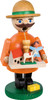 Miniature Toy Seller German Smoker – German Christmas smoker by Richard Glaesser
