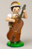 Boy Playing Bass German Figurine – Christmas ornament by Zeidler Holzkunst GmbH