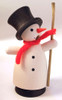 Mini Snowman German Smoker SMD136X148 – alternate view of the German Christmas smoker
