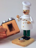 German Chef Cook Stove Double Smoker – side view of the German Christmas smoker
