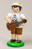 Boy Playing Guitar German Figurine – Christmas ornament by Zeidler Holzkunst GmbH