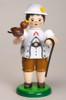 Boy With Bird German Figurine – Christmas ornament by Zeidler Holzkunst GmbH