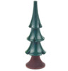 Wooden German Tree Green 3 inch Small Figurine – Christmas ornament