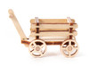 German Figurine Wooden Wagon – Christmas ornament by Dieter Dost Erzgeb. Holzartikel