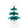 Wooden Green White German Tree Figurine 51mm – wooden figurine