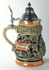 Party Scene German Beer Stein – alternate view of the German handcrafted gift