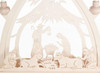 Christmas German Nativity Schwibbogen Arch CHD202X666 – detail view of the Christmas light arch