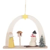 Arch Snowman Bird German Ornament – Christmas ornament by Theo Lorenz
