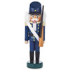 Miniature Blue Infantry Officer German Nutcracker – German nutcracker by Tobias Heidenreich