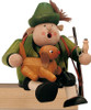 Sitting Hunter with Dog German Smoker – German Christmas smoker by KWO