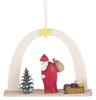 Arch Santa Sled German Ornament – Christmas ornament by Theo Lorenz
