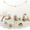 German Christmas Village Table Topper – alternate view of the German handcrafted gift