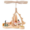 Holiday Ski Snowmen Pyramid – Christmas pyramid by Ralf Zenker