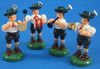 Four German Boy Musicians German Figurine – Christmas ornament by Zeidler Holzkunst GmbH