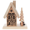 Santa House Cabin German Smoker – German Christmas smoker by Spielwarenmacher Gunther