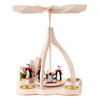 Penguins Family Tea Light German Pyramid – Christmas pyramid by Ralf Zenker