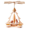 Tree Frame Deer Tea Light Pyramid – Christmas pyramid by Ralf Zenker