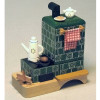 Fireplace Stove German Smoker – alternate view of the German Christmas smoker