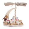 Snowmen Bakers with Christmas Cookies German Tea Light Pyramid – Christmas pyramid by Ralf Zenker