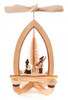 Winter Sports Children Playing in Snow German Pyramid – Christmas pyramid by Peter Lorenz