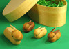 Miniature Bunnies German Figurine Set – alternate view of the Christmas ornament