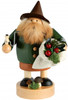 Forest Gnome Mushroom Collector German Smoker – German Christmas smoker by KWO