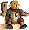 Sitting Bird Watcher Birdfeeder German Smoker – German Christmas smoker by KWO