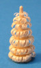 Mini Natural Wood Tree German Figurine 25mm – wooden figurine by Bernd Zschorn