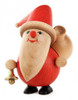 Santa Bell Wooden German Figurine – Christmas ornament by Herbert Thiele Nachf