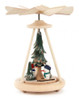 Miniature Pyramid Winter Sports Snowmen | Warm Air Pyramid – Christmas pyramid by Herbert Thiele Nachf