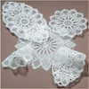 German Lace Oval Doily 8x12 inch Table Topper – German handcrafted gift by Funke Stickerei GmbH