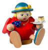 Sitting Lady with Coffee and Cake Incense Smoker | 5.9 Inches Tall – German Christmas smoker by Richard Glaesser