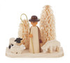 Wooden Shepherd Sheep German Figurine – Christmas ornament