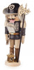 Natural Night Watchman German Nutcracker – detail view of the German nutcracker