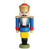 Nutcracker German King Ornament Blue Jacket – German nutcracker by Seiffener Volkskunst eG