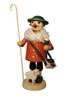 Shepherd with Sheep German Smoker – alternate view of the German Christmas smoker