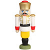 Nutcracker MINI King White Figurine – German nutcracker by Seiffener Volkskunst eG