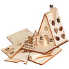 German DIY Smoker KIT - Hansel Gretel Old Witch House Cabin – German Christmas smoker by Seiffener Volkskunst eG