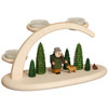 Forest German Tealight Candle Arch Schwibbogen – Christmas light arch by Seiffener Volkskunst eG