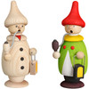 German DIY Gnome Smoker KIT – side view of the German Christmas smoker